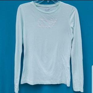 Vineyard Vines Pima Cotton Whale Long Sleeve Tee